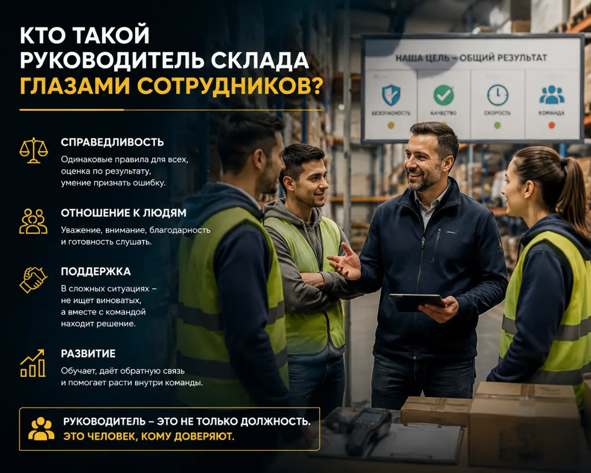 Кто такой руководитель склада глазами сотрудников? | Сетка — социальная сеть от hh.ru
