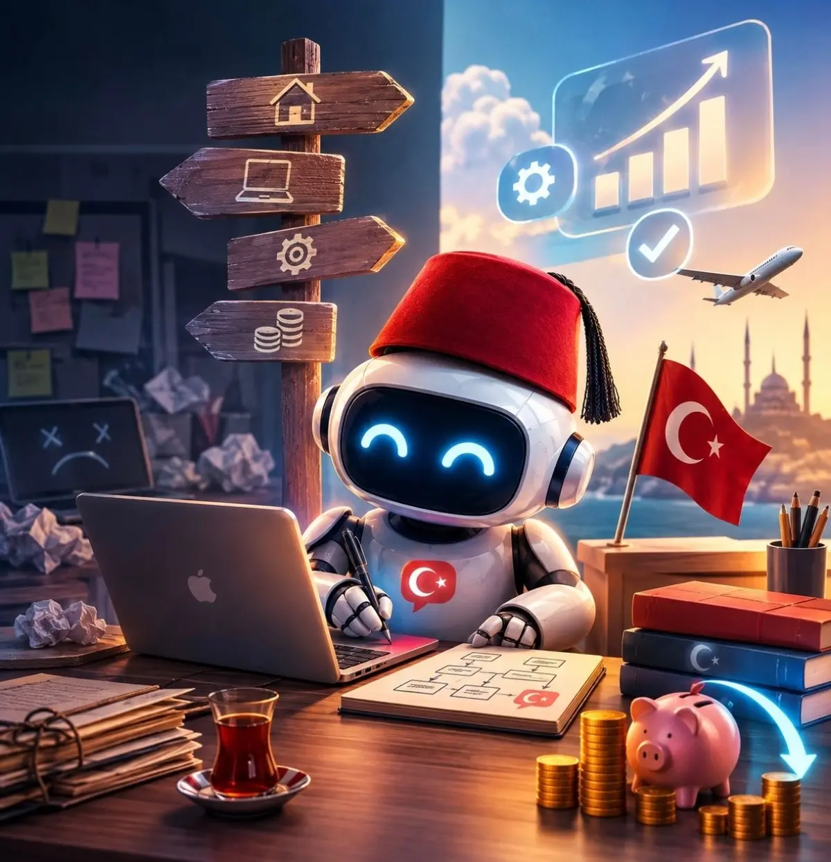 🇹🇷 Репетитор турецкого. Часть 2: переезд, счёт за API и как я уронил его в десять раз
В первой части было устройство: проект в Cowork, задача по расписанию, инструкции, состояние в JSON | Сетка — социальная сеть от hh.ru