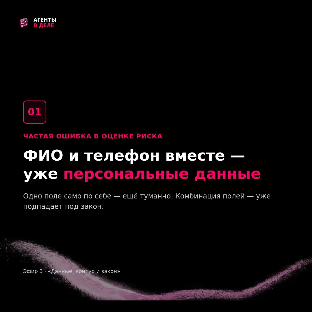 Упаковали в 5 карточек про главное с эфира 3:
Обычно всплывает сразу после «а давайте попробуем ИИ»с точки зрения безопасности: куда уходят данные, какие именно и что на это нам говорит закон 📕
Главны... | Сетка — социальная сеть от hh.ru