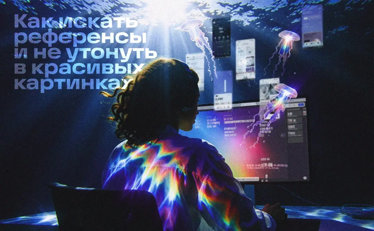Привет, я Вероника — старший продуктовый дизайнер в Плитках. Сегодня хочу рассказать, как искать референсы и не утонуть в красивых картинках | Сетка — социальная сеть от hh.ru