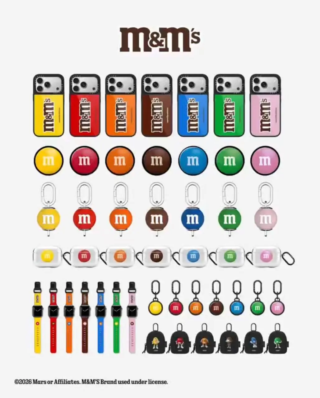 M&M’s заколлабился с Casetify и выпустил очень аппетитные аксессуары для смартфонов, смарт-часов и наушников | Сетка — социальная сеть от hh.ru
