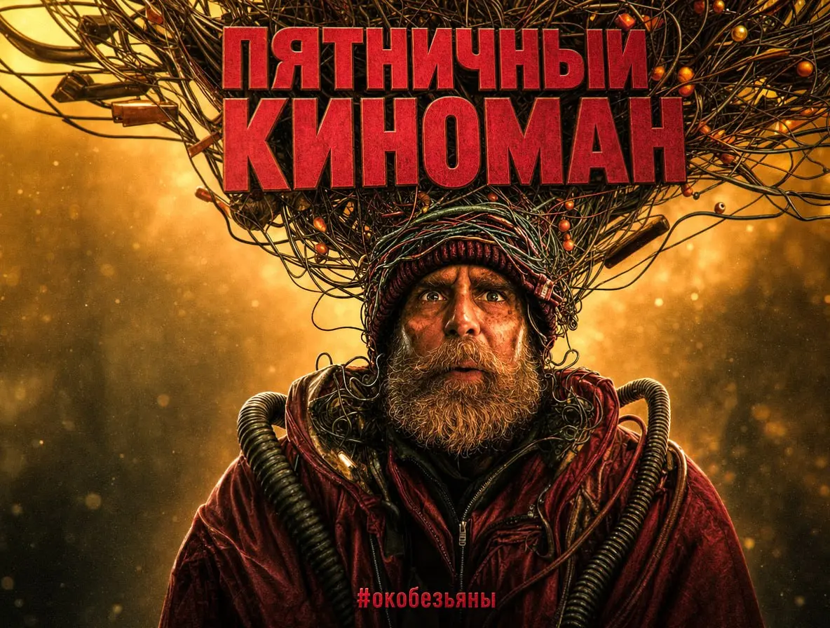 🎬 Пятничный киноман: «Удачи, веселья, не сдохни»
В ночной забегаловке горит неон, кто-то доедает картошку фри, а человек у стойки уверяет, что мира уже нет. Ему, разумеется, никто не верит | Сетка — социальная сеть от hh.ru