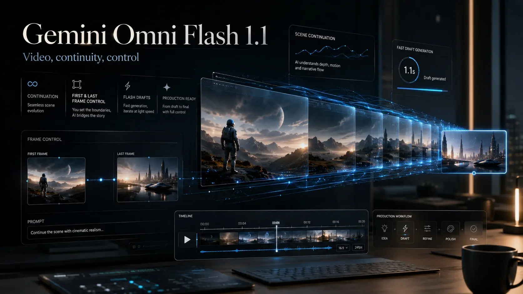 Gemini Omni Flash 1.1 вышла, и вот это обновление мне реально интересно протестировать | Сетка — социальная сеть от hh.ru