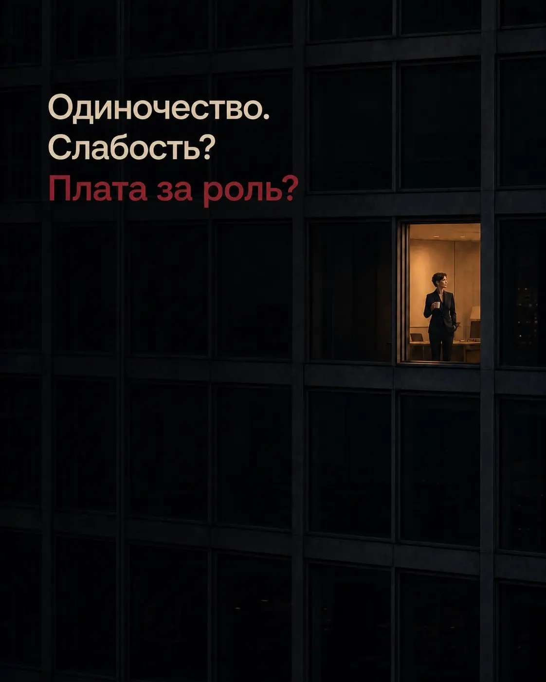Одиночество. Слабость? Плата за роль? | Сетка — социальная сеть от hh.ru