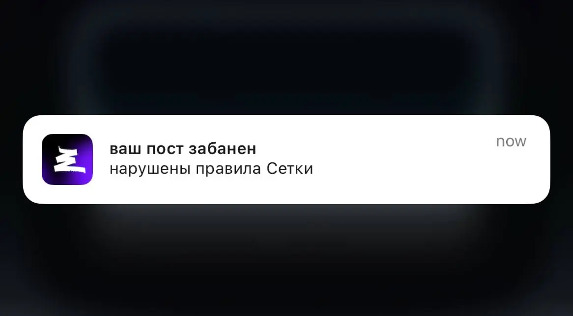 Сетка, ты так сильно триггеришься на определенные слова, что просто банишь вот такие посты? | Сетка — социальная сеть от hh.ru
