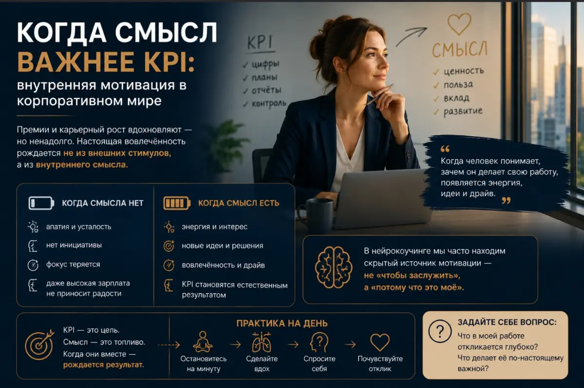 Когда смысл работы становится важнее KPI | Сетка — социальная сеть от hh.ru