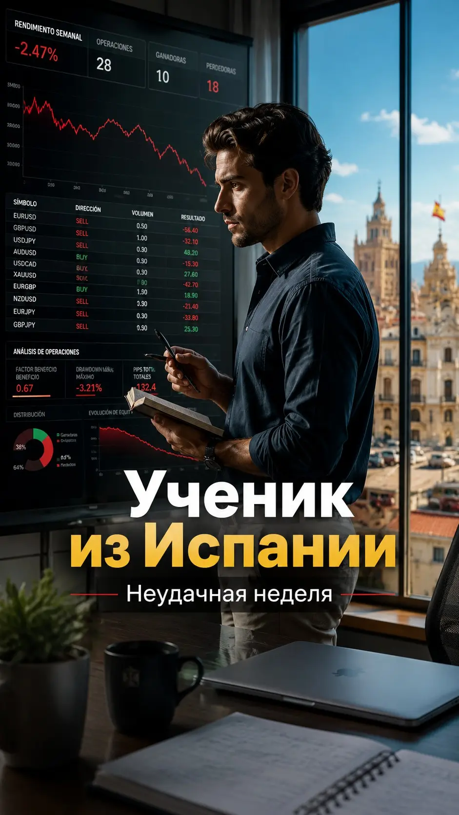 Трейдинг. Неудача ученика из Испании. | Сетка — социальная сеть от hh.ru