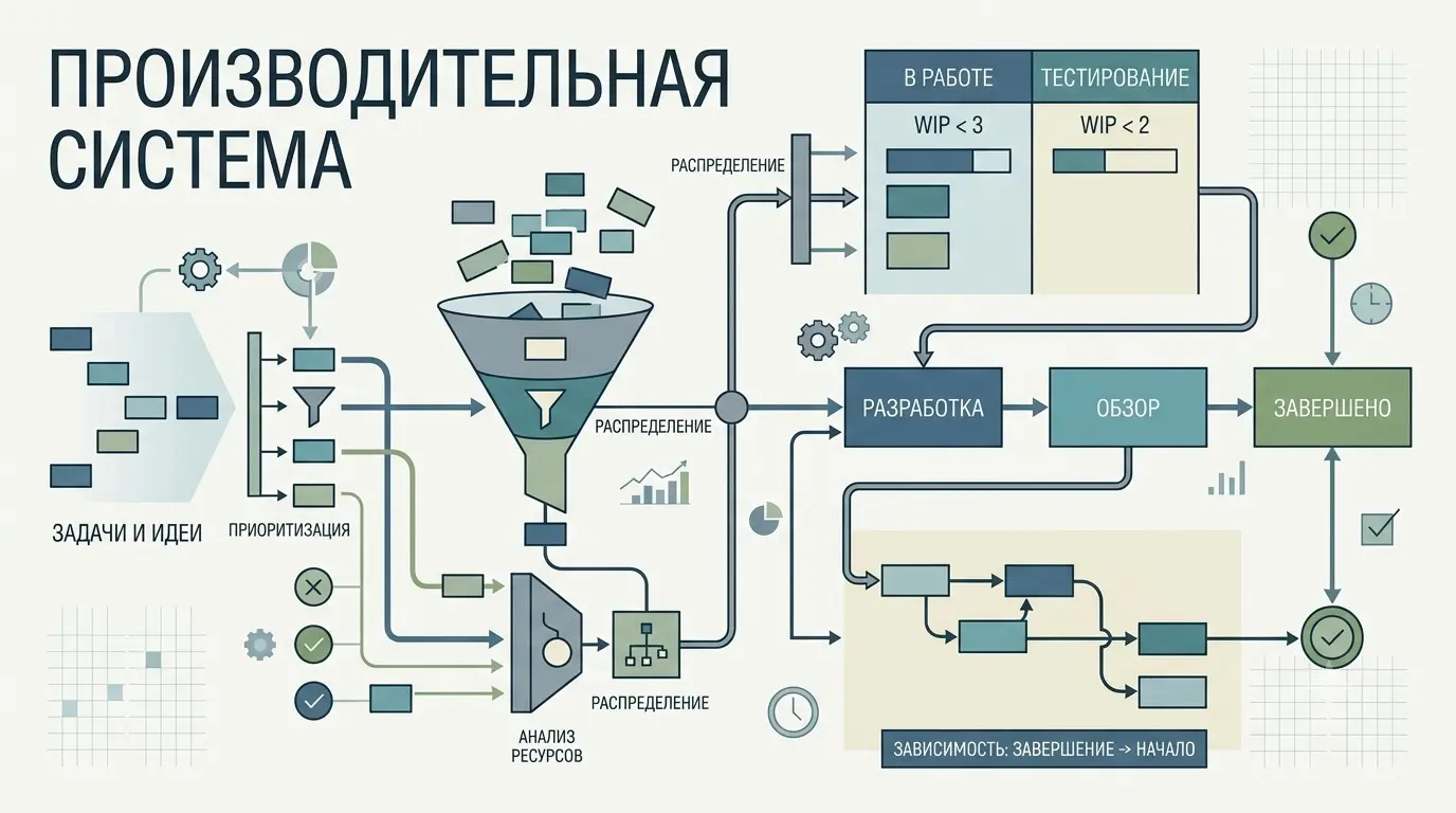 Производительная система — это не про скорость. | Сетка — социальная сеть от hh.ru