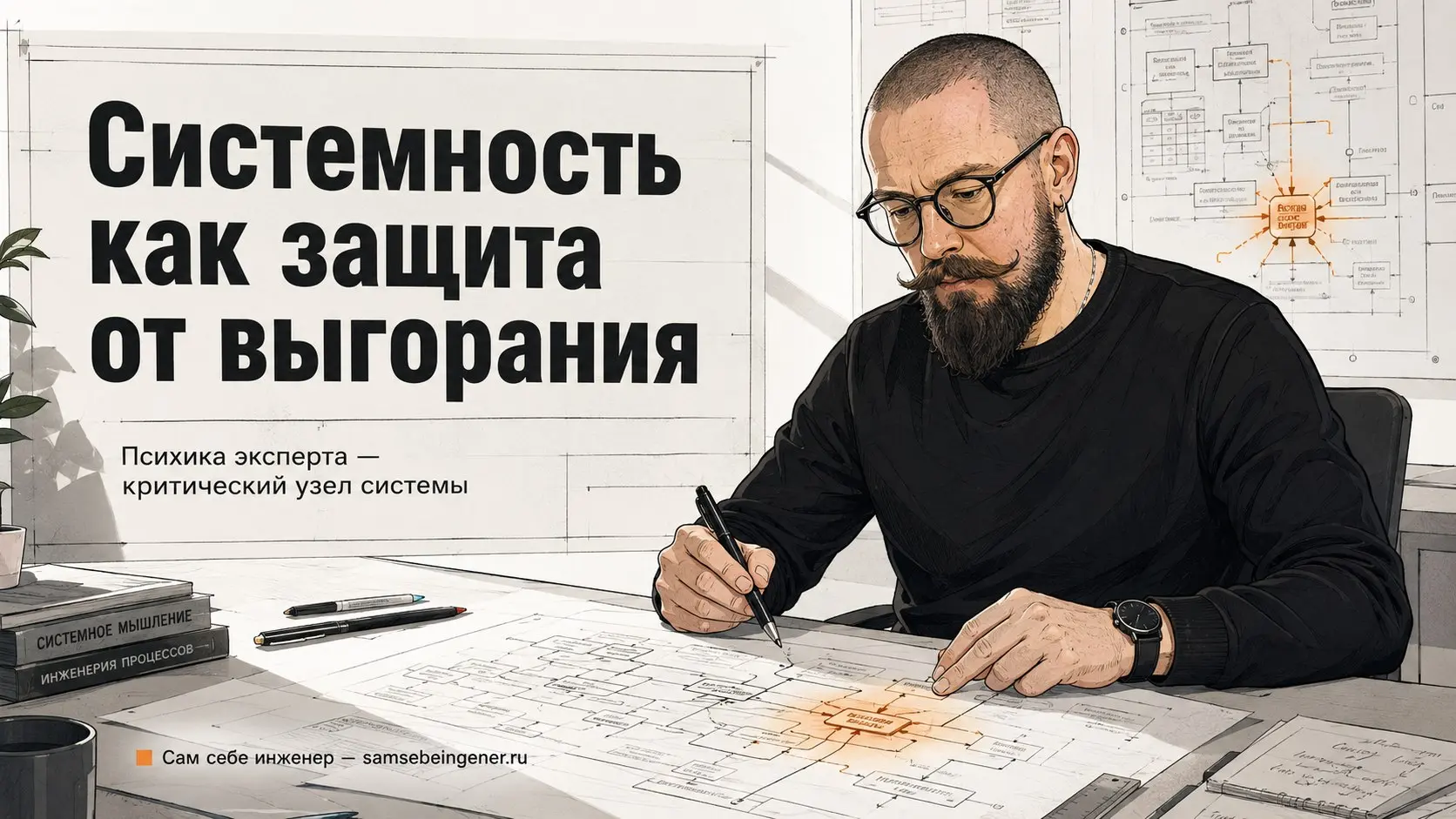 Как понять, что психическое здоровье экспертов под угрозой из-за выгорания?
Выгорание – это не лень, а системная авария. Когда личный бренд строится на чистом насилии над собой, крах неизбежен | Сетка — социальная сеть от hh.ru