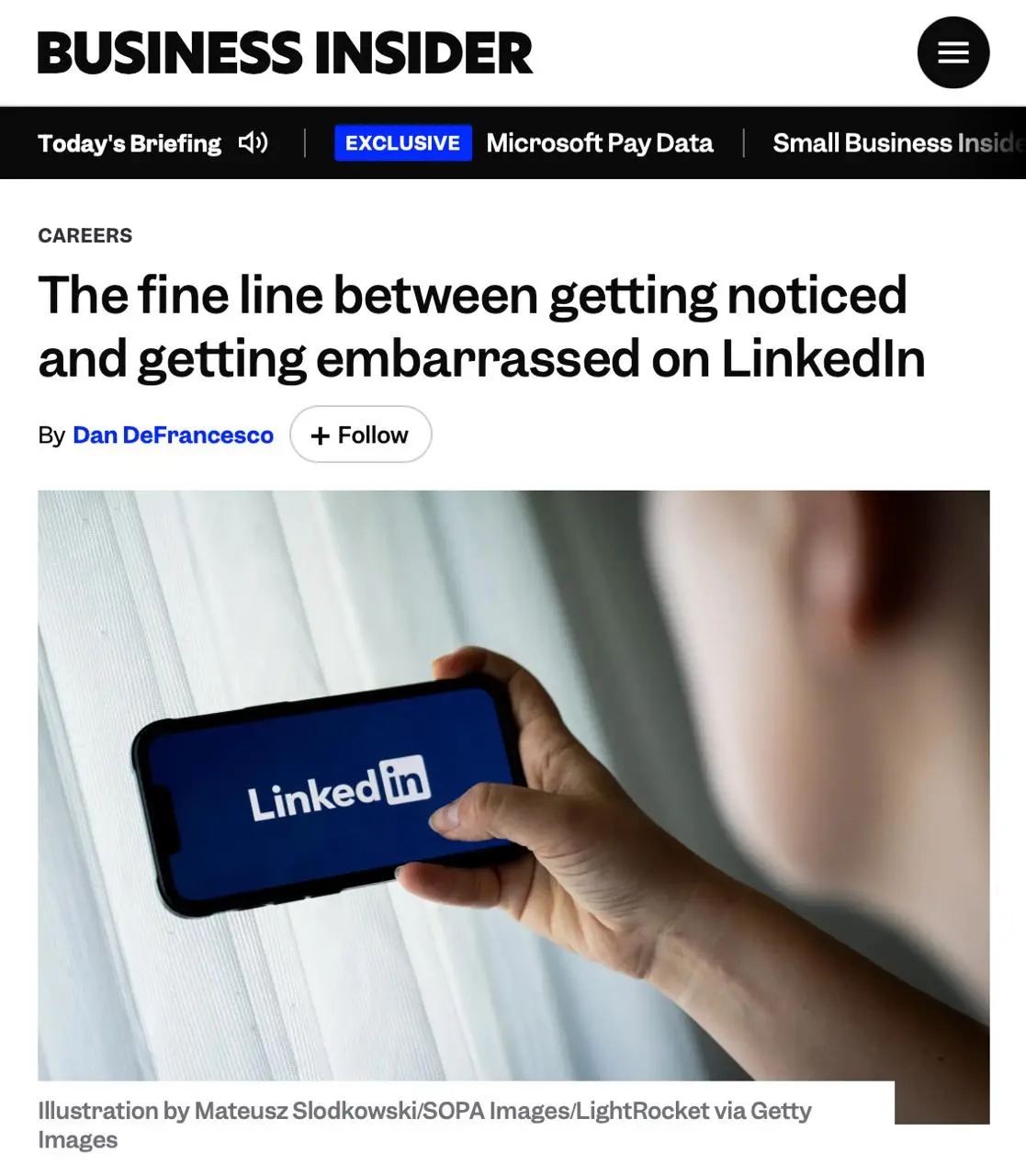 LinkedIn, Сетка, ТГ: где заканчивается личный бренд и начинается кринж
В соцсетях давно существует странный парадокс: чем более «настоящим» и личным становится пост, тем выше его шансы собрать охваты | Сетка — социальная сеть от hh.ru