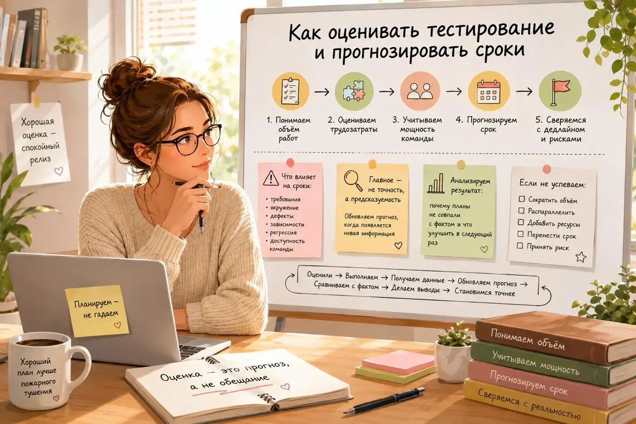Как оценивать тестирование и прогнозировать сроки | Сетка — социальная сеть от hh.ru