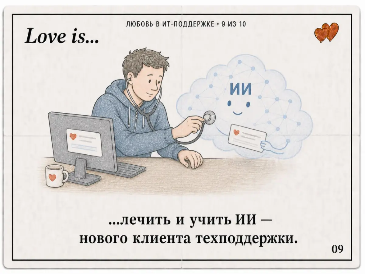 Искусственному интеллекту тоже нужна любовь | Сетка — социальная сеть от hh.ru
