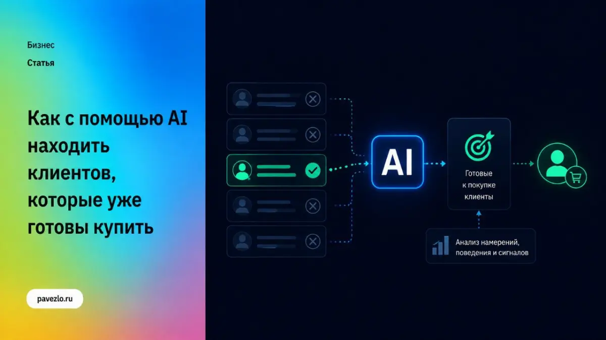 Как с помощью AI находить клиентов | Сетка — социальная сеть от hh.ru