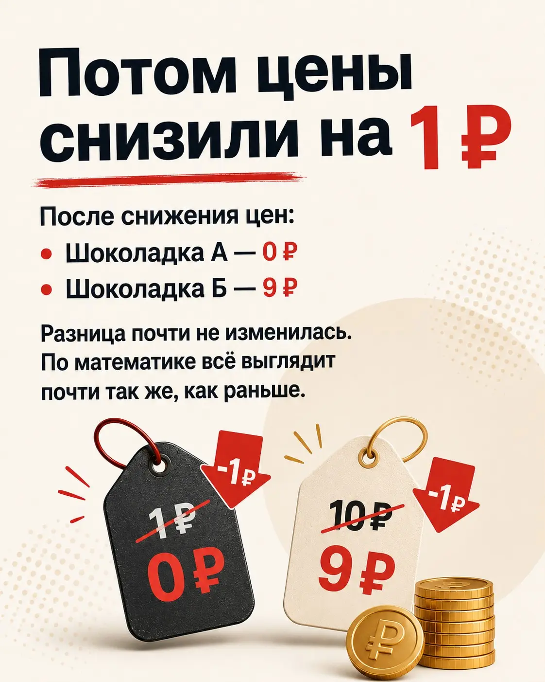 Почему скидка 99% иногда работает хуже, чем БЕСПЛАТНО | Сетка — социальная сеть от hh.ru