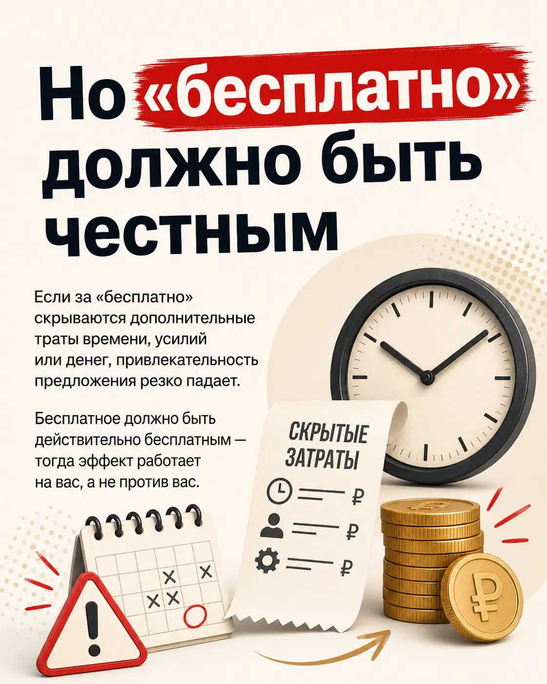 Почему скидка 99% иногда работает хуже, чем БЕСПЛАТНО | Сетка — социальная сеть от hh.ru