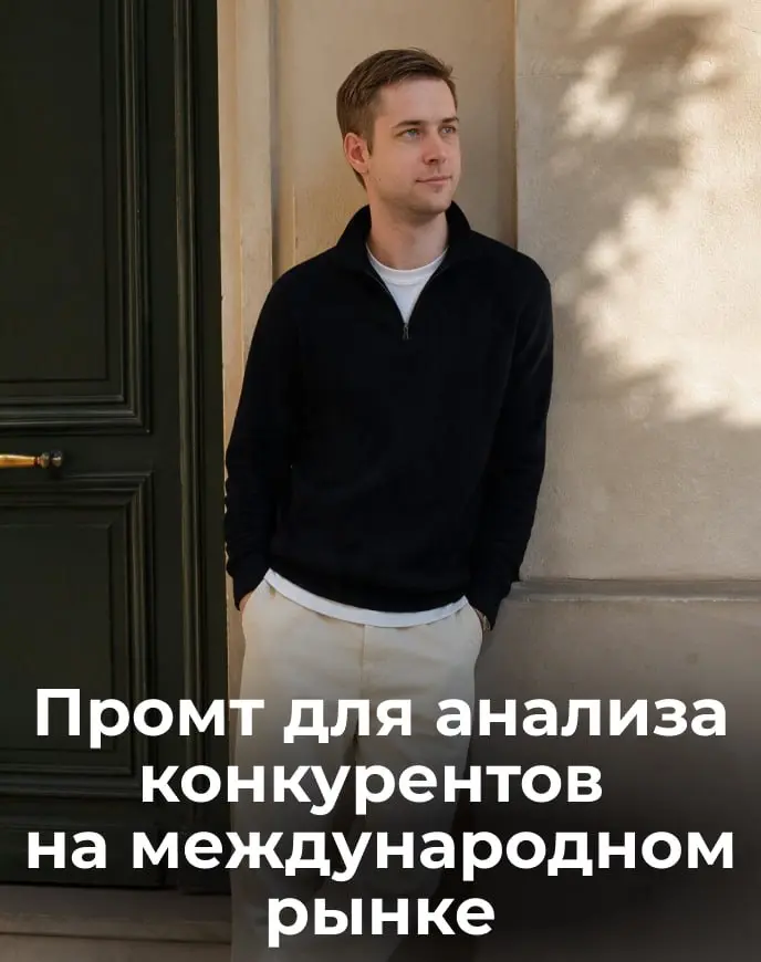 📌 Промт для анализа конкурентов на международном рынке: ЕС и США
Главная ошибка при анализе конкурентов за рубежом: гонять ЕС и США одним запросом. Модель по дефолту тянет одеяло на себя | Сетка — социальная сеть от hh.ru