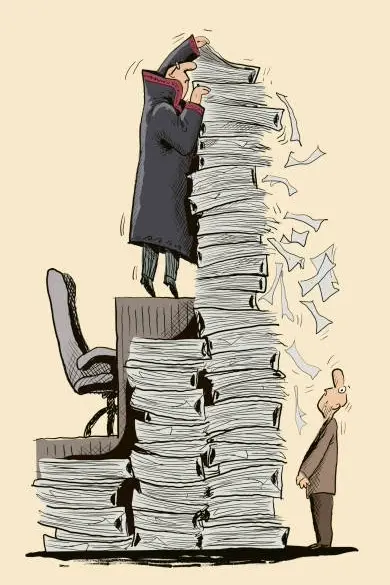 📜 Бюрократический маразм: Почему нельзя регламентировать каждый чих и как не превратить офис в ЗАГС Среди начинающих фанатов системного менеджмента есть опасная патология — «синдром тотального писател... | Сетка — социальная сеть от hh.ru