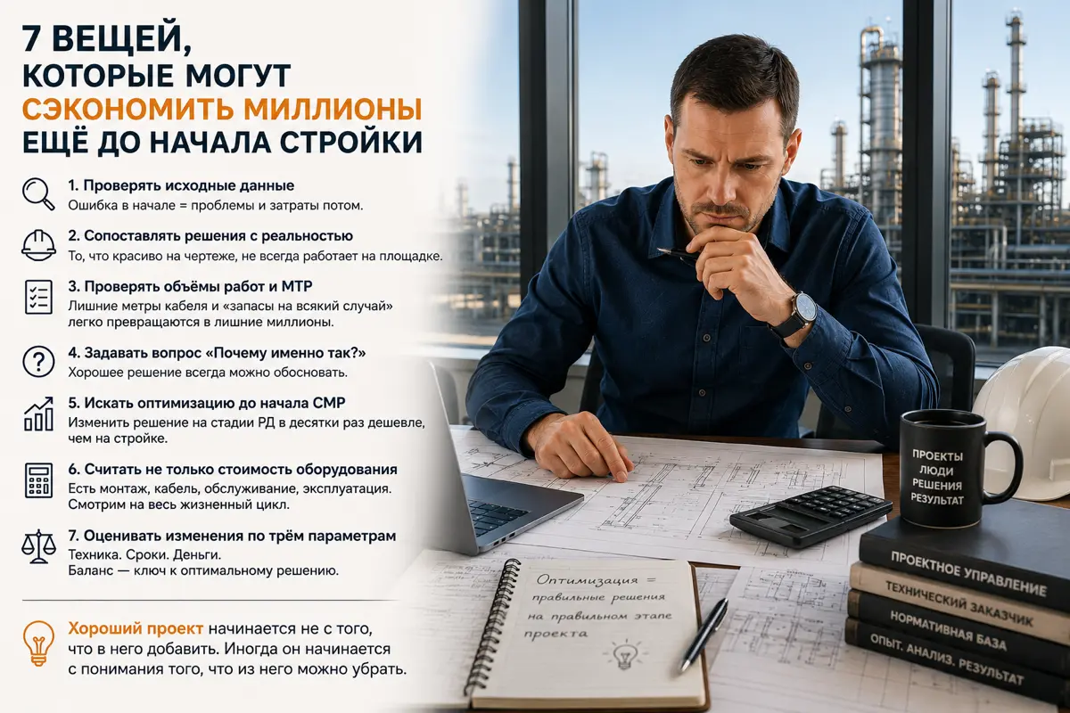7 вещей, которые могут сэкономить миллионы ещё до начала стр | Сетка — социальная сеть от hh.ru