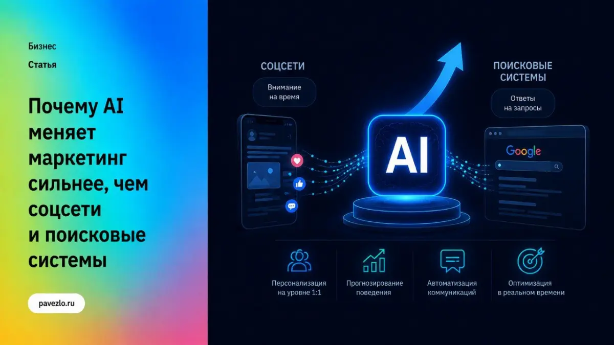 Почему AI меняет маркетинг | Сетка — социальная сеть от hh.ru
