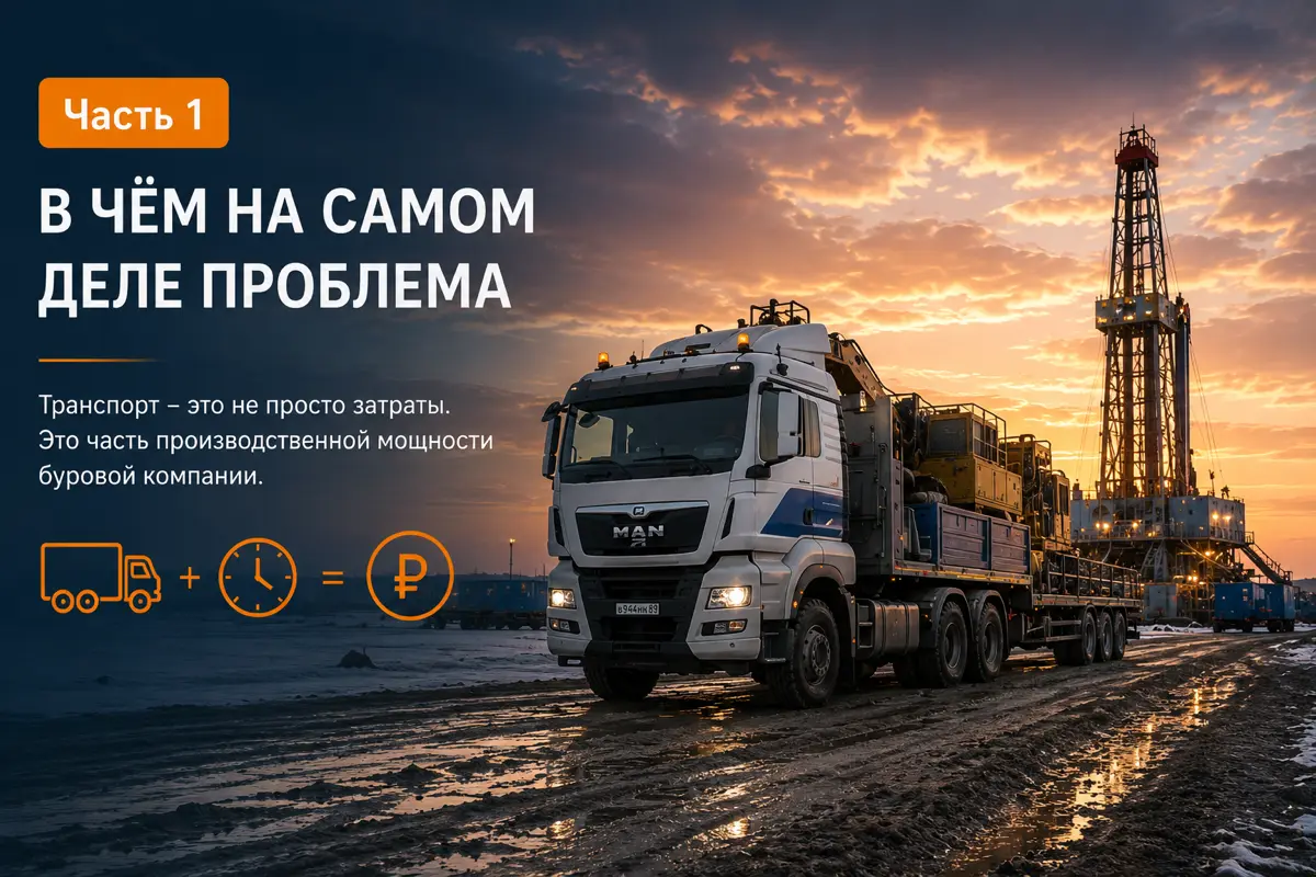 Свой парк или подрядчик? Часть 1. В чём на самом деле проблема
Транспорт в буровой компании часто воспринимается как вспомогательная функция: есть заявка — нужно предоставить машину | Сетка — социальная сеть от hh.ru