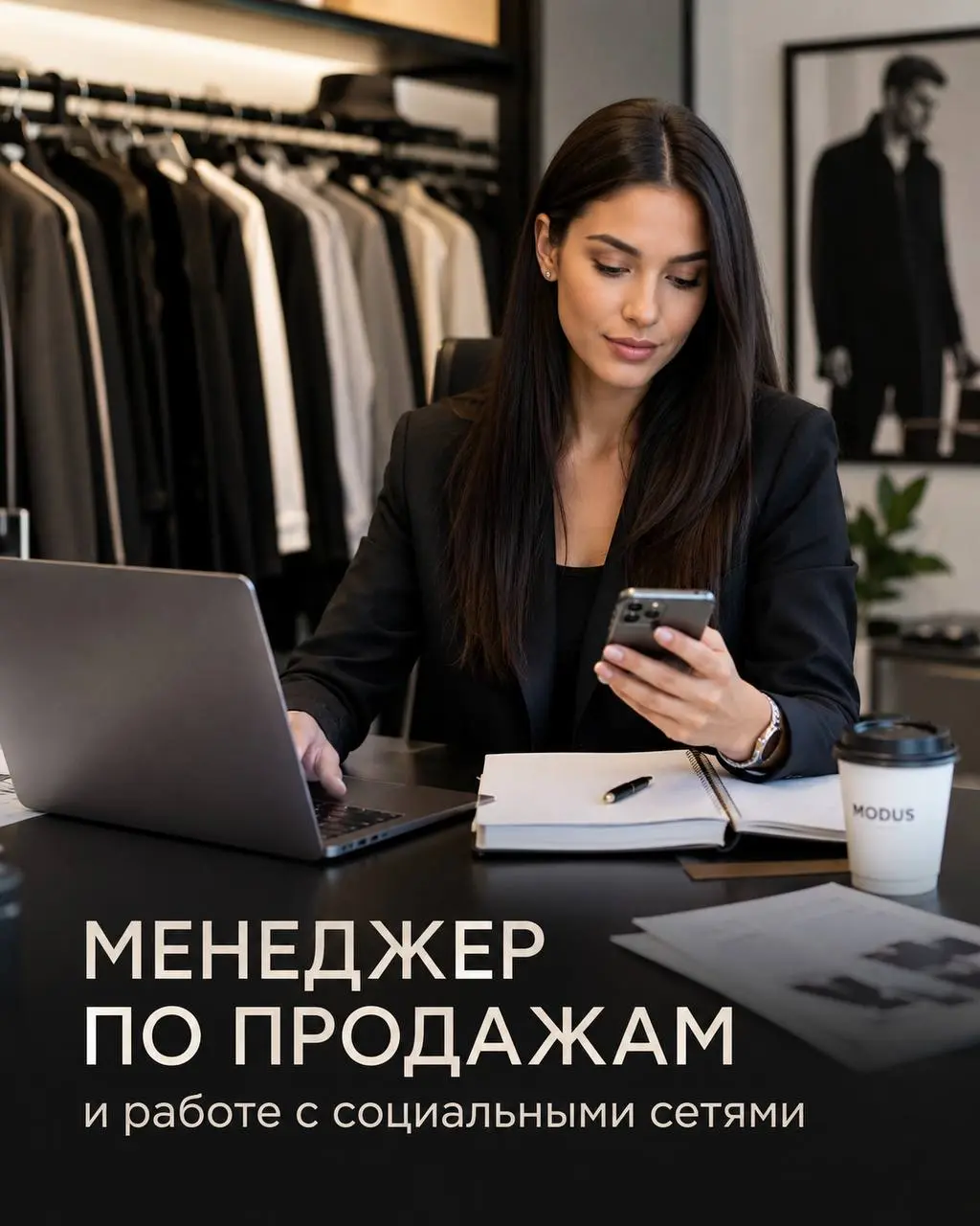 МЕНЕДЖЕР ПО ОНЛАЙН-ПРОДАЖАМ И СОЦСЕТЯМ
120 000₽ - 200 000₽
Магазин мужской fashion-одежды
• Москва, м | Сетка — социальная сеть от hh.ru
