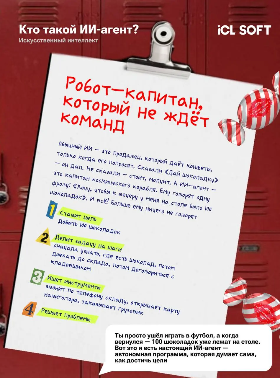 🐓 Гид для первоклашки: объясняем big data и ИИ на примере конфет
Если вы однажды пытались объяснить ребёнку, чем занимаетесь на работе, то знаете, как это непросто | Сетка — социальная сеть от hh.ru