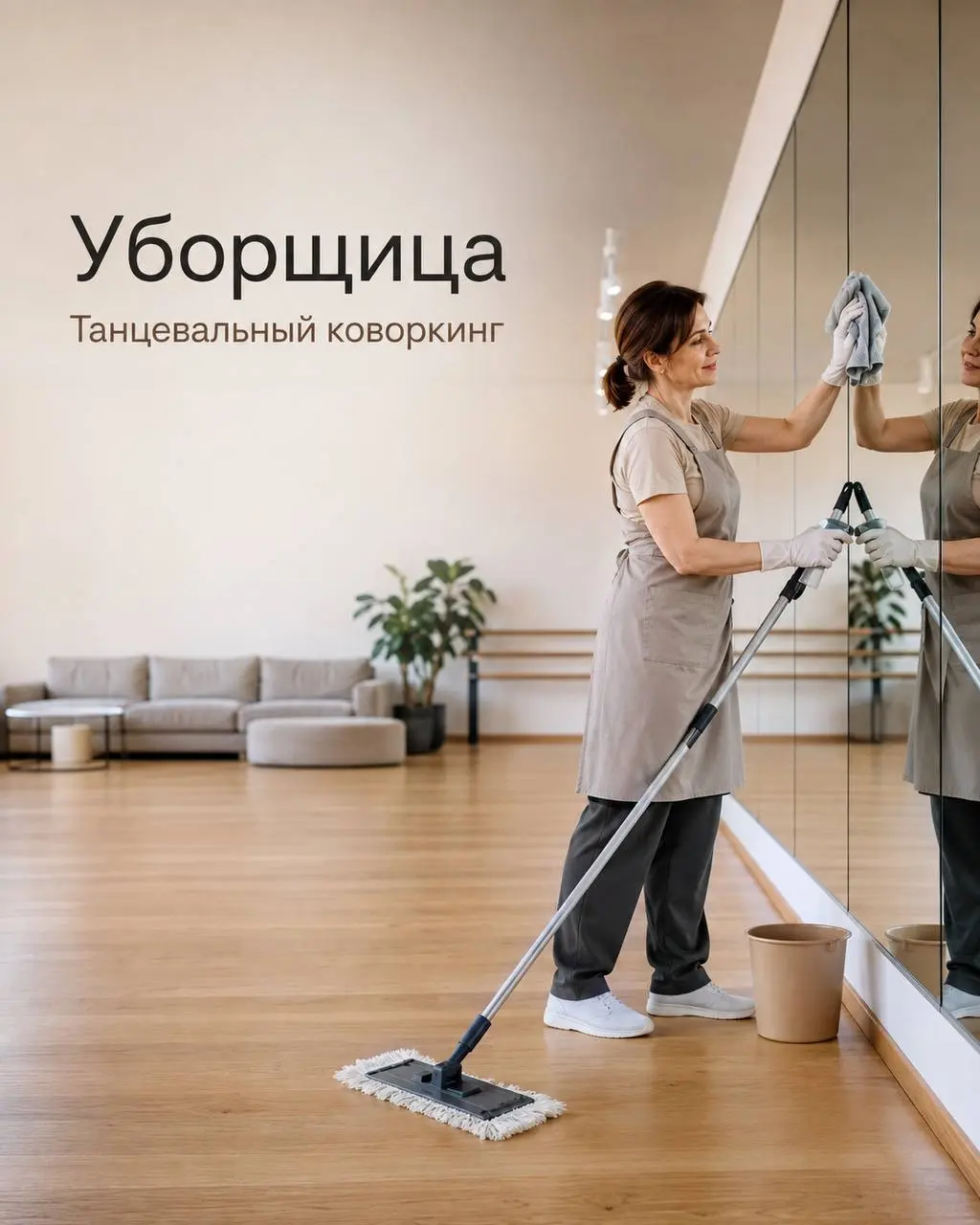 УБОРЩИЦА
От 75 000₽
Танцевальный коворкинг
• Москва, м. Пушкинская, Тверская, Чеховская, Малая Дмитровка 5/9
• Клининг и бытовые услуги
• @Eesterie
Полное описание вакансии размещено в Телеграм и Макс | Сетка — социальная сеть от hh.ru