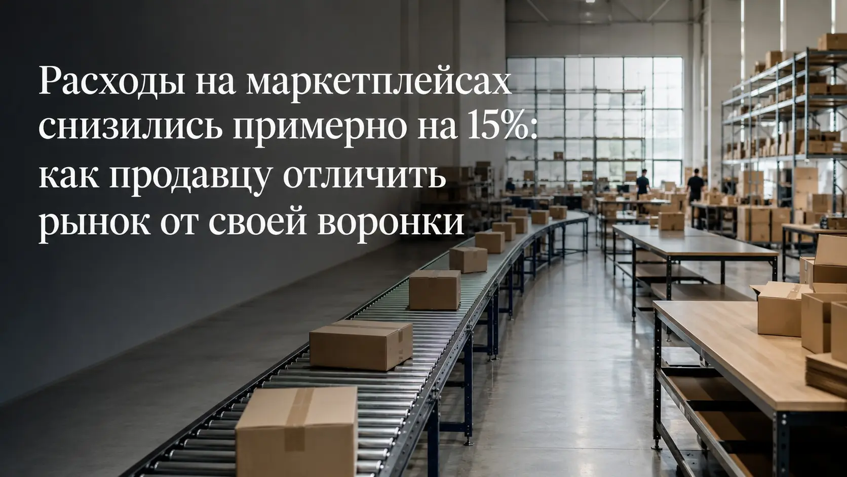 Расходы на маркетплейсах снизились примерно на 15% | Сетка — социальная сеть от hh.ru