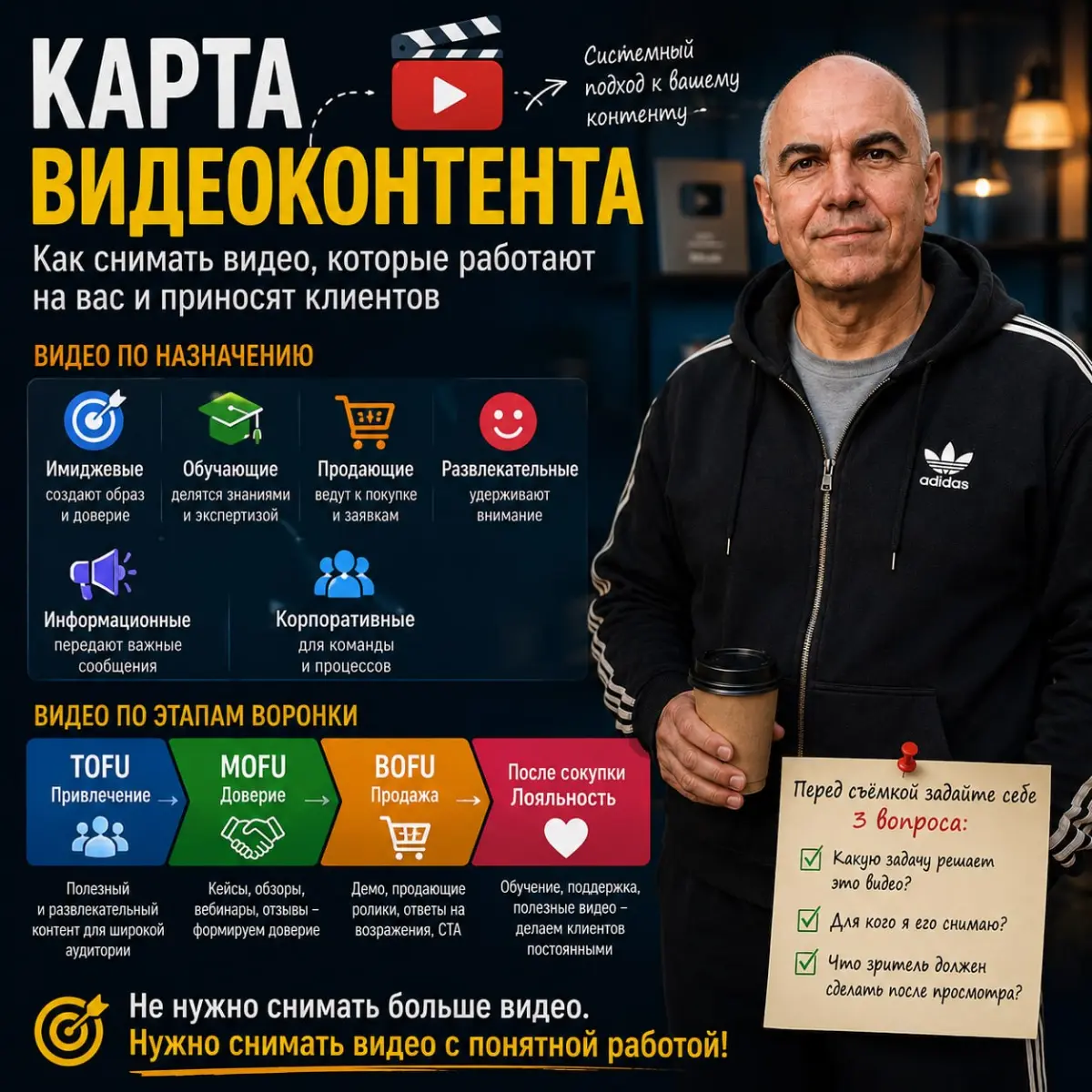 Какое видео снимать и зачем | Сетка — социальная сеть от hh.ru