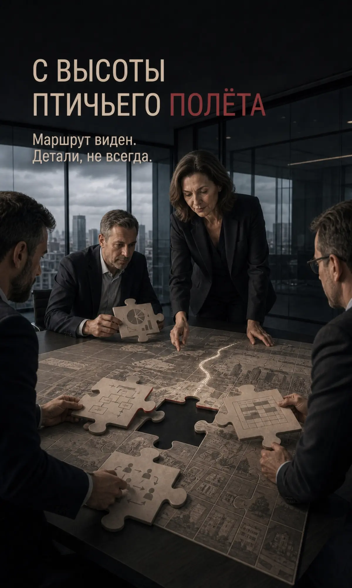 С высоты птичьего полета. | Сетка — социальная сеть от hh.ru