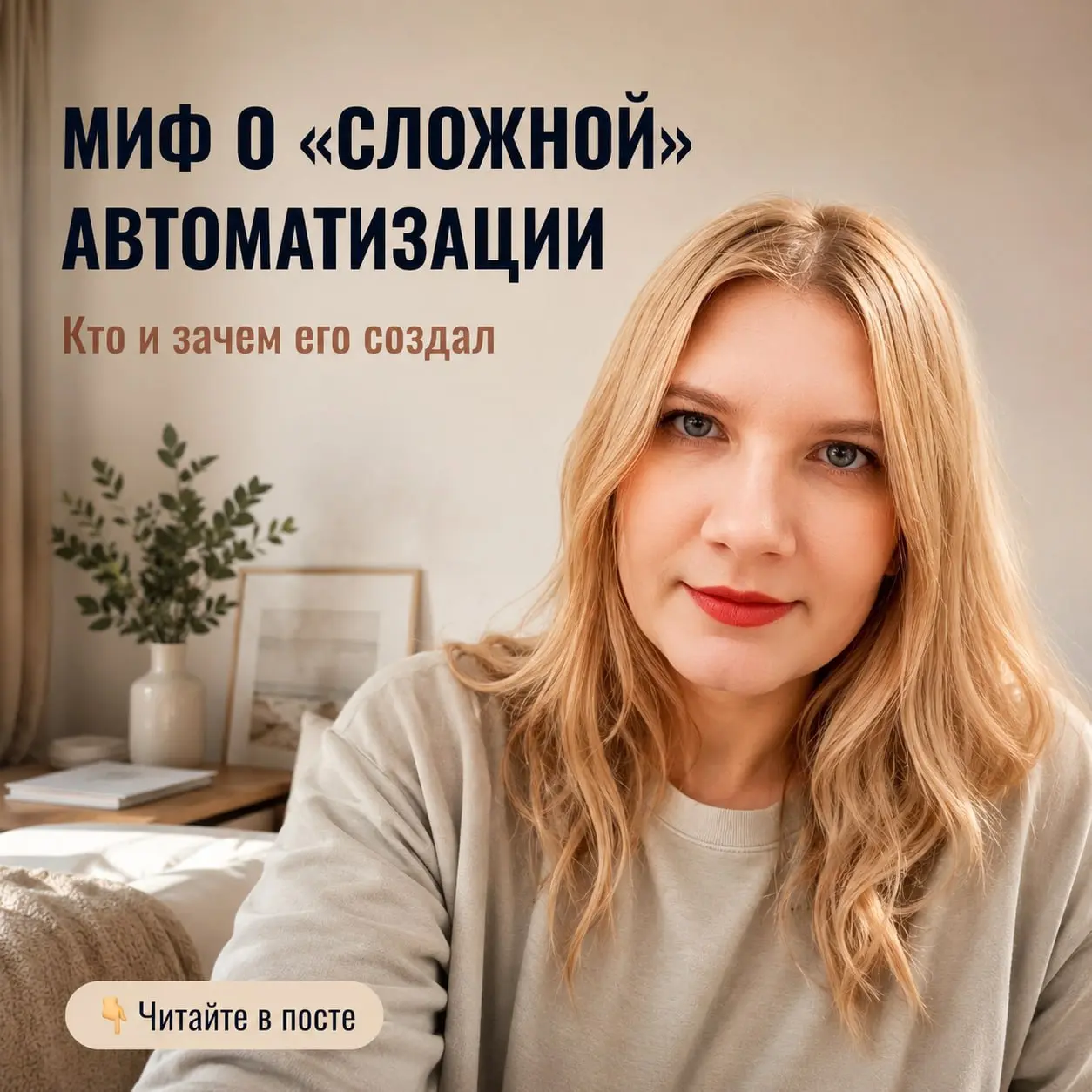 Миф о «сложной» автоматизации: кто и зачем его создал 🤔
Вам говорят, что это дорого и сложно.
На самом деле, сложно - жить в хаосе.
Разбираю этот миф на примерах из жизни | Сетка — социальная сеть от hh.ru
