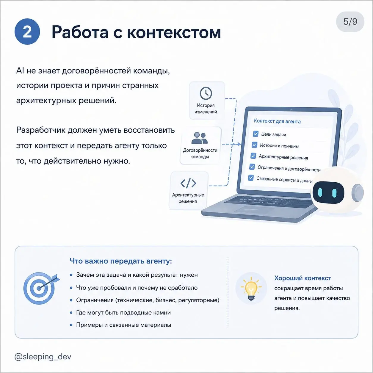 Что добавить в матрицу разработчика в эпоху AI
Раньше путь junior → senior выглядел относительно понятно.
Сначала разработчик решает простые задачи по готовому описанию | Сетка — социальная сеть от hh.ru