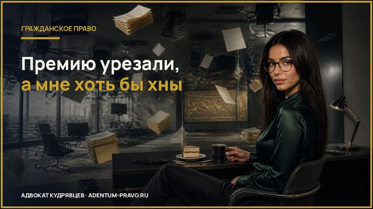 Премию урезали сильнее допустимого: работник добился выплат через суд
⚖️ Сотрудник оспорил приказы работодателя, по которым ему снизили премию ниже установленного норматива | Сетка — социальная сеть от hh.ru