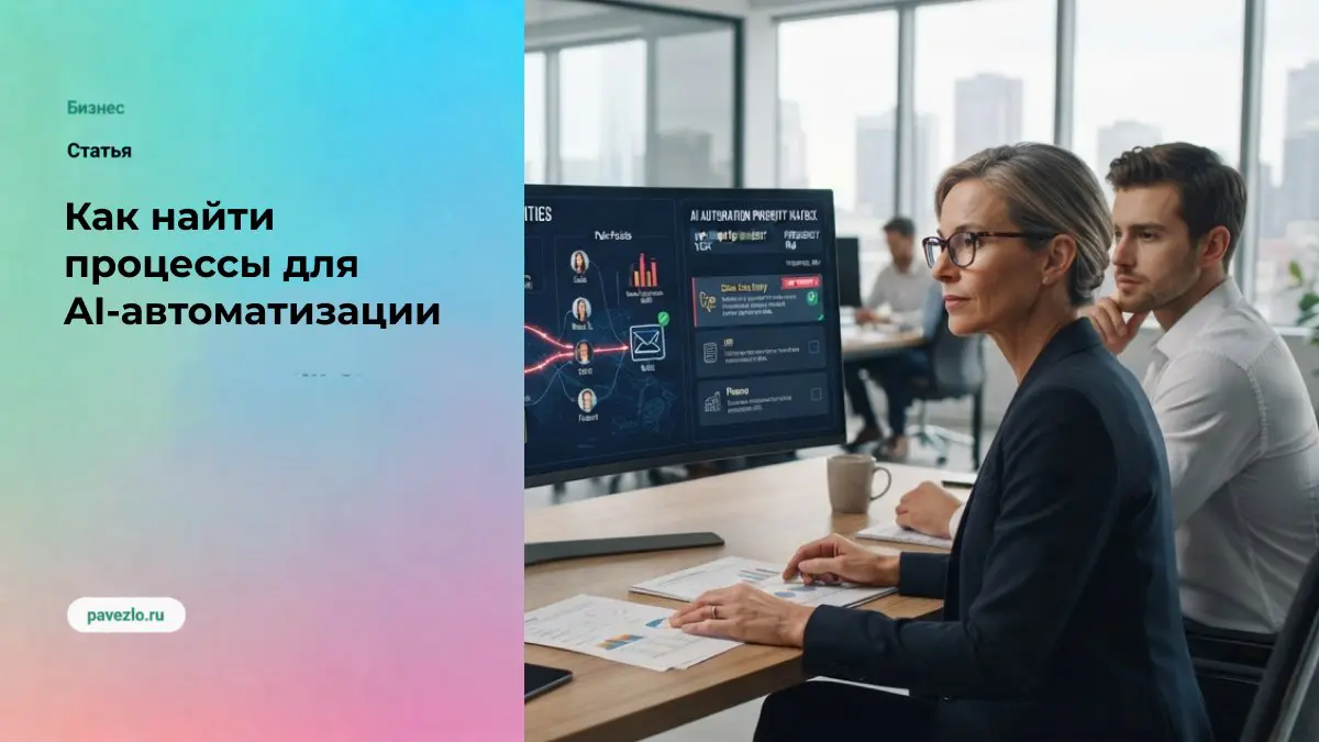 Как найти процессы для AI-автоматизации | Сетка — социальная сеть от hh.ru