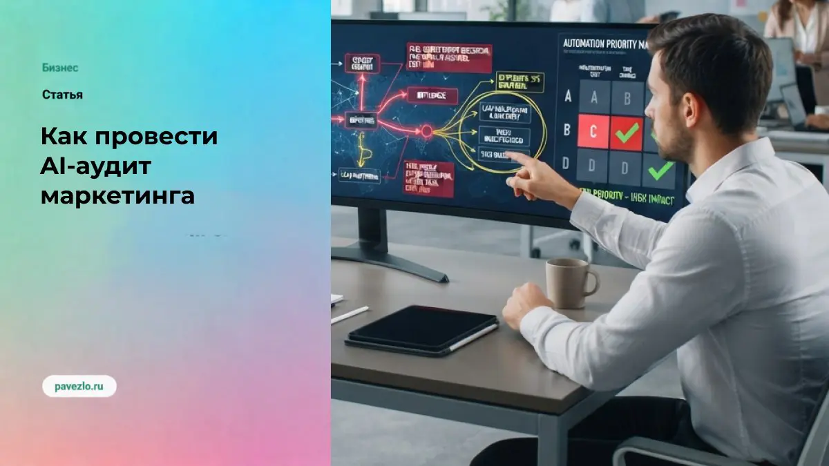 Почему внедрение AI стоит начинать с аудита маркетинга | Сетка — социальная сеть от hh.ru