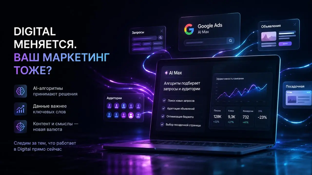 Google теперь сам решает, по каким запросам показать вашу рекламу | Сетка — социальная сеть от hh.ru