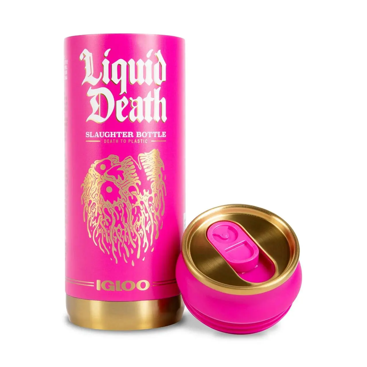 Как выбор мерча и его визуальный язык транслируют дух бренда
Liquid Death – марка воды в банках. Появилась благодаря наблюдению за выступающими и посетителями концертов, которые не пьют алкоголь | Сетка — социальная сеть от hh.ru