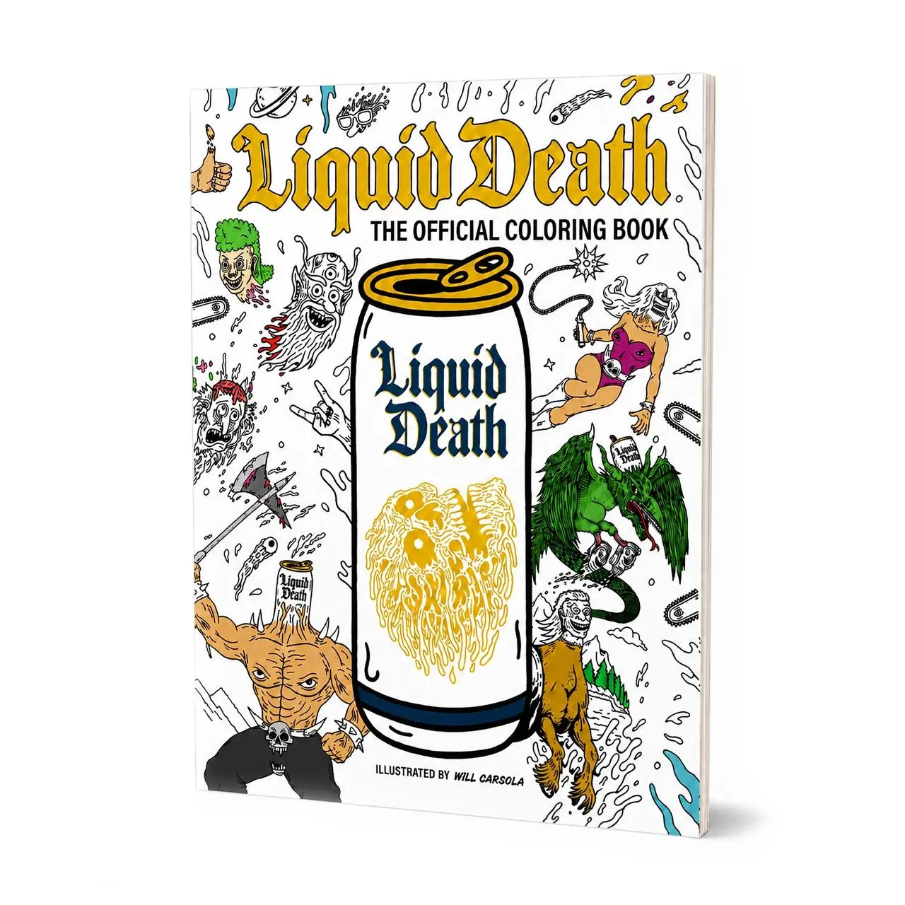 Как выбор мерча и его визуальный язык транслируют дух бренда
Liquid Death – марка воды в банках. Появилась благодаря наблюдению за выступающими и посетителями концертов, которые не пьют алкоголь | Сетка — социальная сеть от hh.ru