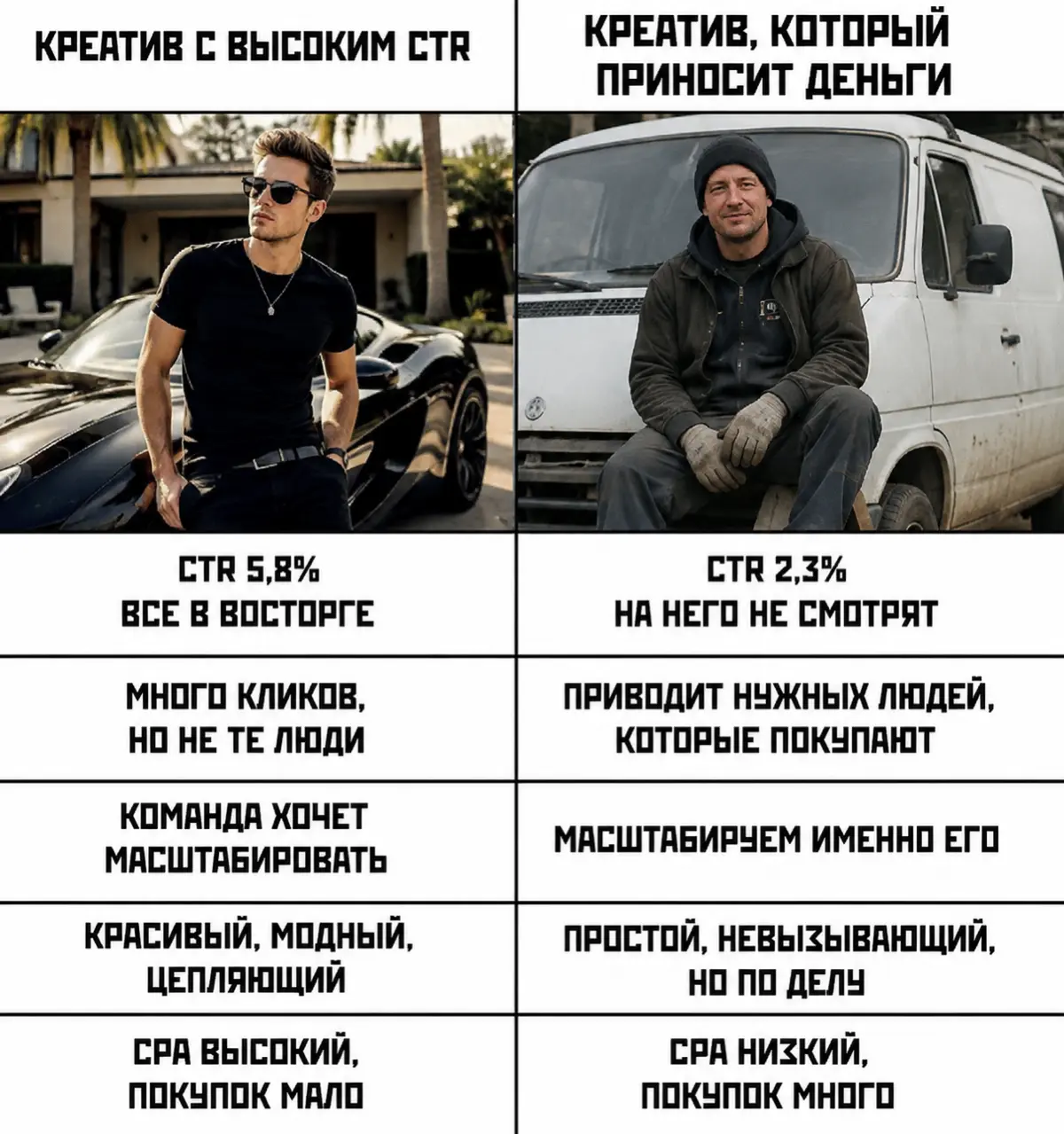 Не все то золото, что с высоким CTR | Сетка — социальная сеть от hh.ru