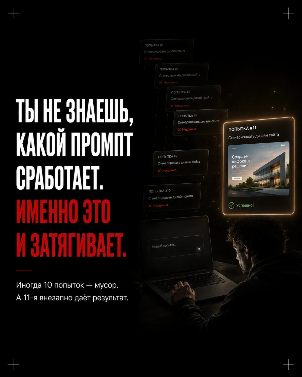 Вайбкодинг - это новый формат лудомании? | Сетка — социальная сеть от hh.ru