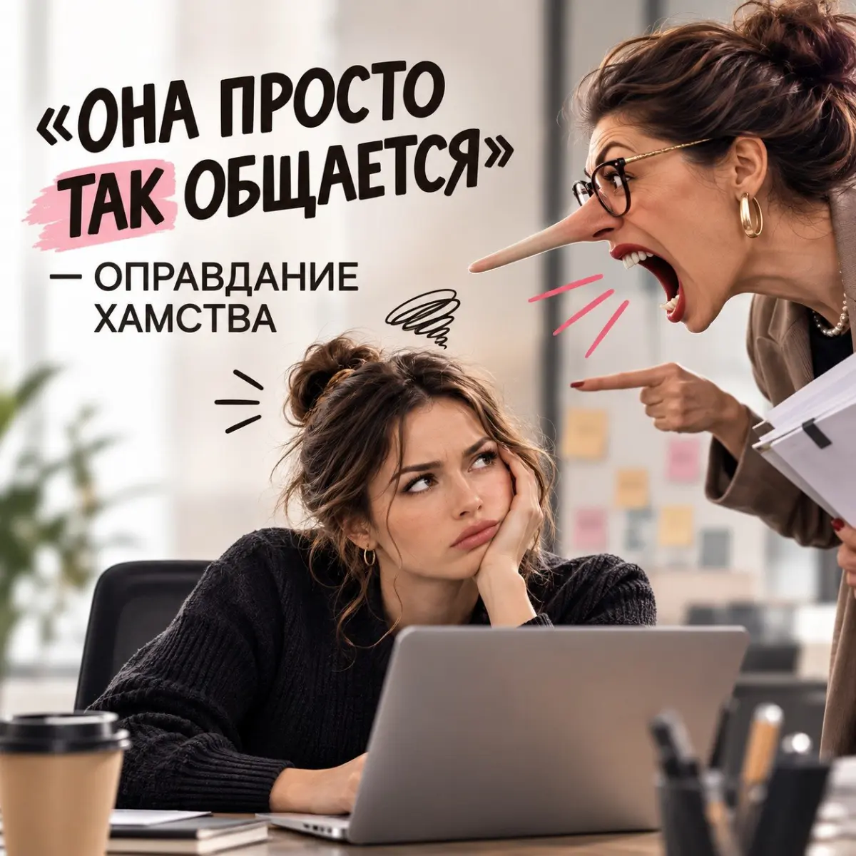 Когда хамство оправдывают характером | Сетка — социальная сеть от hh.ru