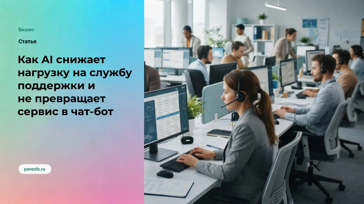 Как AI снижает нагрузку на службу поддержки | Сетка — социальная сеть от hh.ru