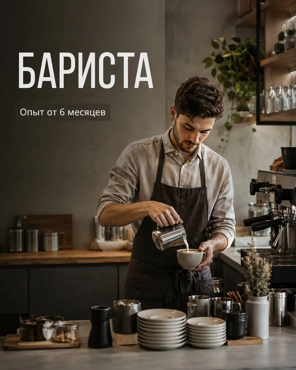 БАРИСТА
От 5 000₽/смена
Кофейня
• Москва, м. Деловой центр, Юго-Западная, Новокузнецкая, Жулебино
• Рестораны/Кафе
• @kucherovamaria
Полное описание вакансии размещено в Телеграм и Макс | Сетка — социальная сеть от hh.ru