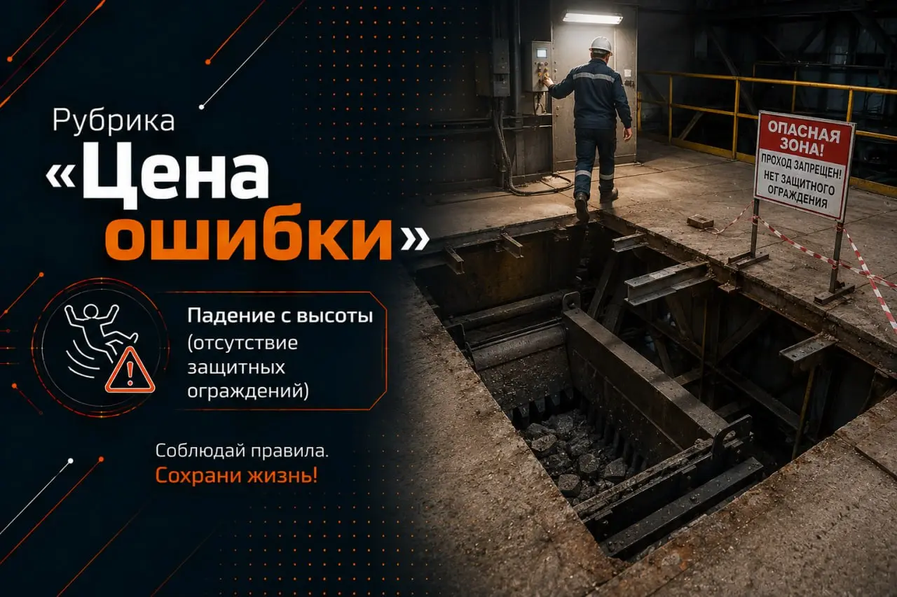 📱 Рубрика «Цена ошибки»: падение с высоты (отсутствие защитных ограждений)
ГИТ в Республике Хакасия и Республике Тыва завершила расследование тяжёлого несчастного случая, который произошёл в июле 2026... | Сетка — социальная сеть от hh.ru
