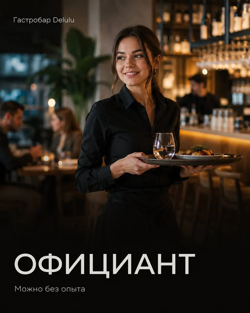 ОФИЦИАНТ
От 3 500₽/смена + чаевые
Delulu
• Москва, м. Кузнецкий Мост
• Рестораны/Кафе
• +79260890794
Полное описание вакансии размещено в Телеграм и Макс. Переходите по ссылке в закрепленном сообщении | Сетка — социальная сеть от hh.ru