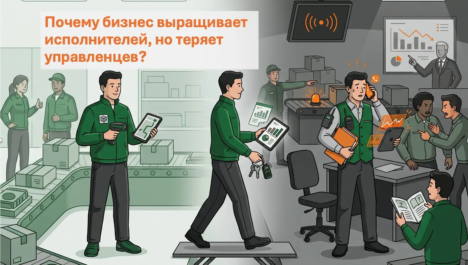 Сентябрь 2026: дефицит руководителей среднего звена. | Сетка — социальная сеть от hh.ru