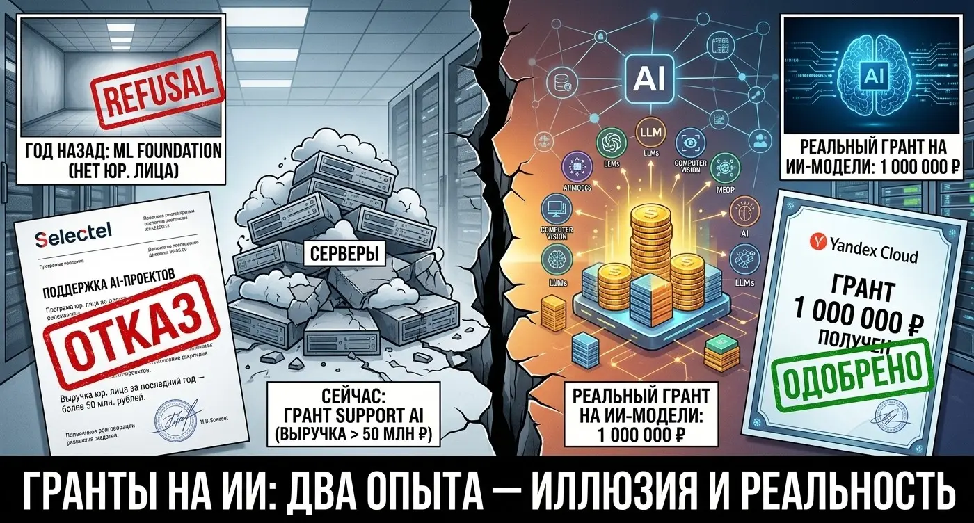 Иллюзия «поддержки» ИИ-стартапов, или Как Selectel фильтрует | Сетка — социальная сеть от hh.ru