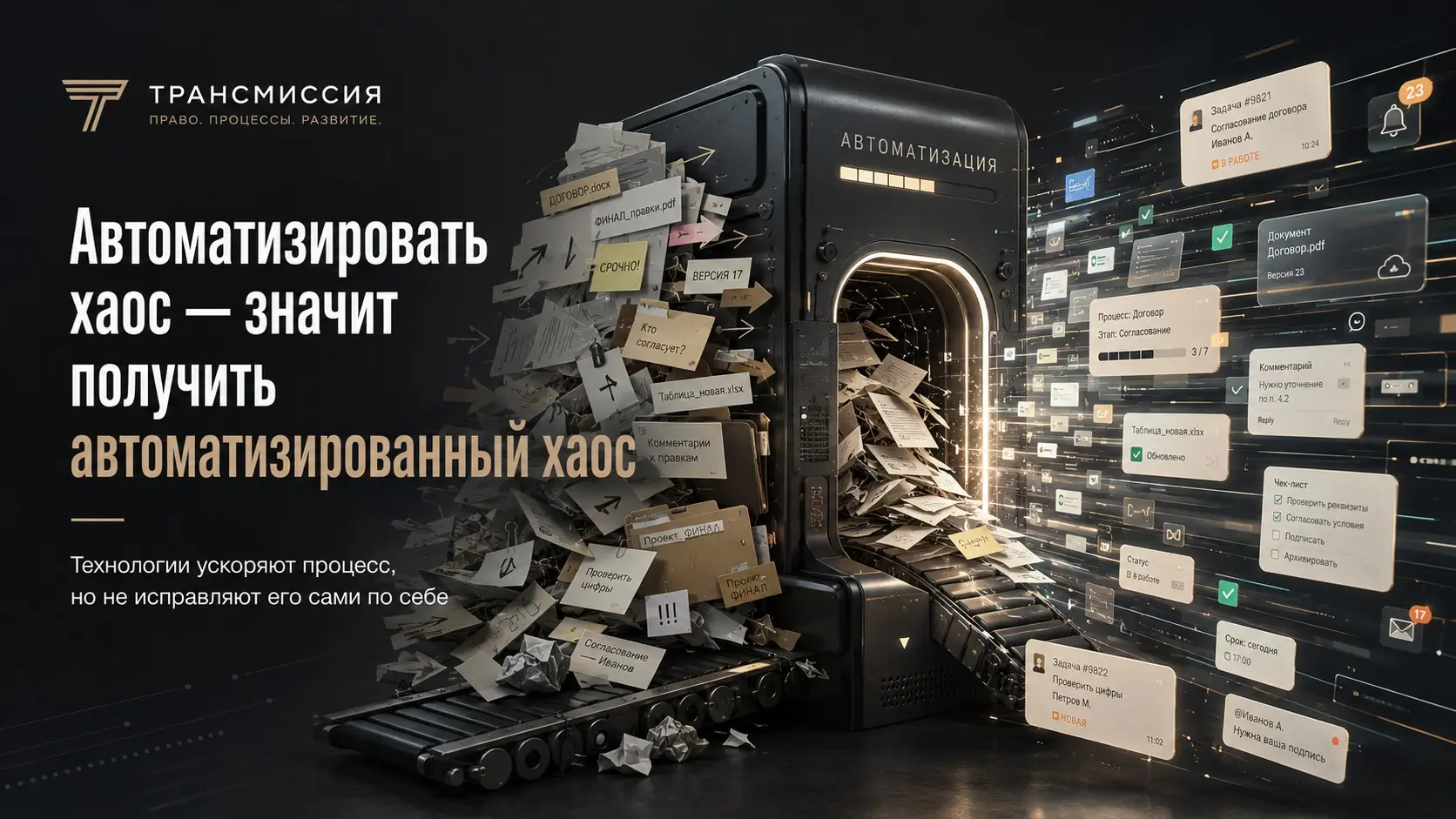 Автоматизировать хаос = получить автоматизированный хаос | Сетка — социальная сеть от hh.ru