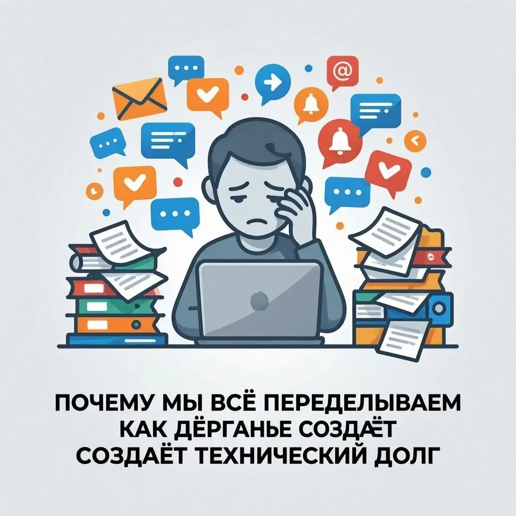 Почему мы все переделываем. Дерганье создает технически долг | Сетка — социальная сеть от hh.ru