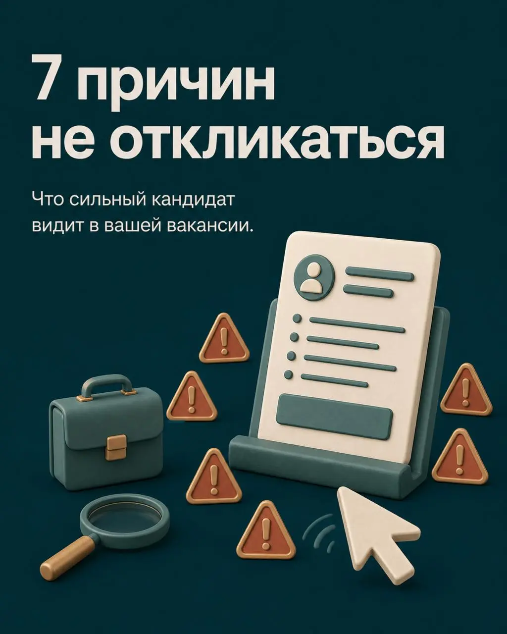 ✅Сильный руководитель читает вакансию не как рекламное объявление. Он пытается понять, в какую управленческую реальность его приглашают.
✅Проверьте текст вакансии перед публикацией | Сетка — социальная сеть от hh.ru